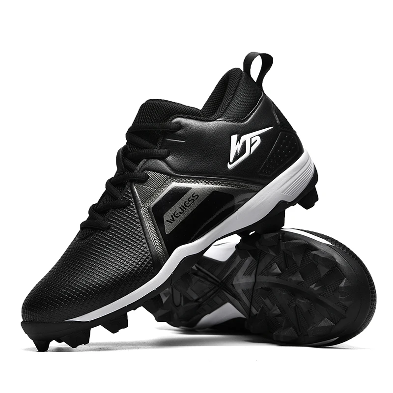 Football Shoes Men Professional Fast Soccer Sneakers Outdoor Anti Skid Mens Rugby Cleats Non Slip Male Baseball Boots