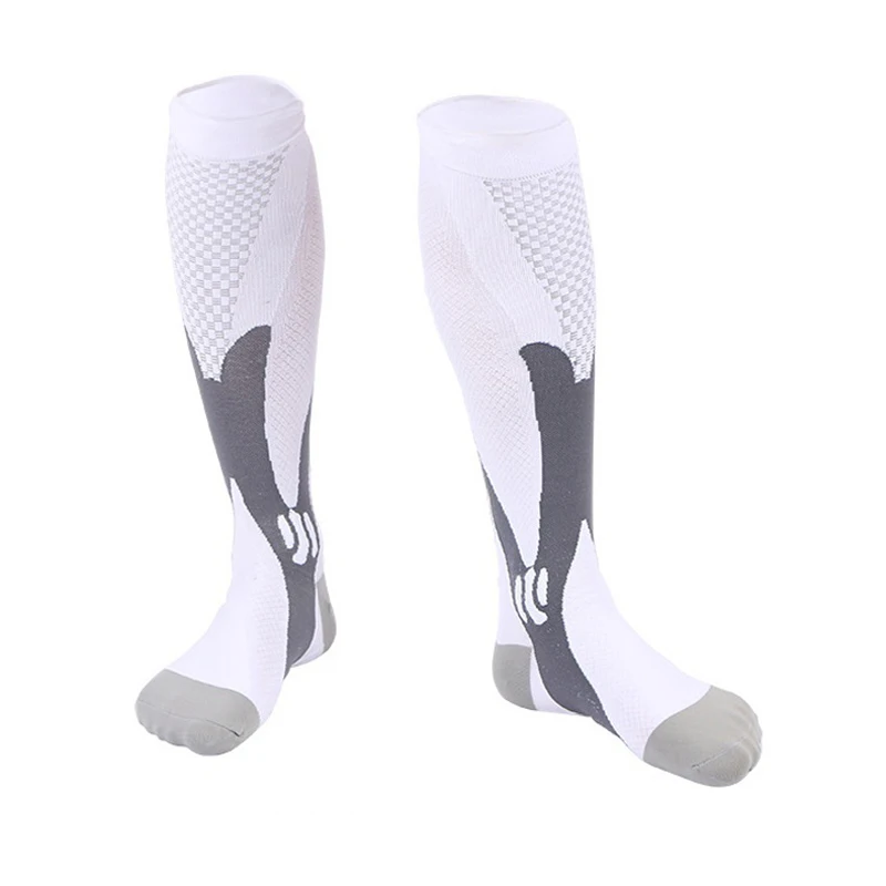 Kompression socken Reisende Socken Fußball Fußball Oberschenkel lange Röhre Unisex Outdoor Sport Krankens ch western Strümpfe für Männer Frauen