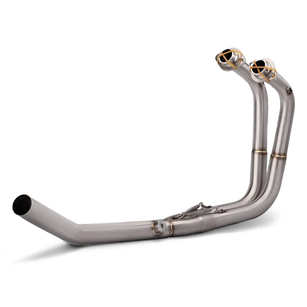 For kawasaka z400 ninja400 high quality motorcycle exhaust system Racing line connect original pipe exhaust muffler 2017-2022