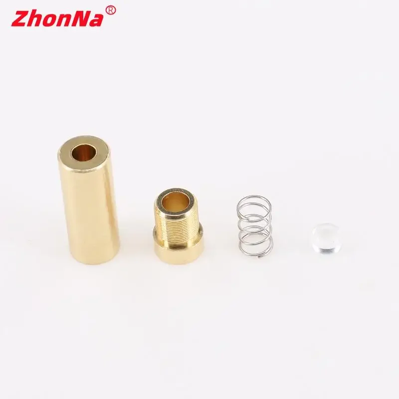 1pc 8X22mm 5.6mm Laser Diode Housing Case Shell Spring with Metal 200nm-1100nm Collimating Lens DIY for LD Module Laser Module