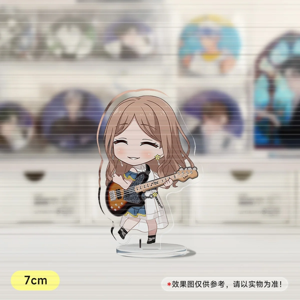 أنيمي BangDream MYGO الاكريليك الشكل حامل نموذج أنون Chihaya مكتب الديكور جمع لوحة لعبة هدية