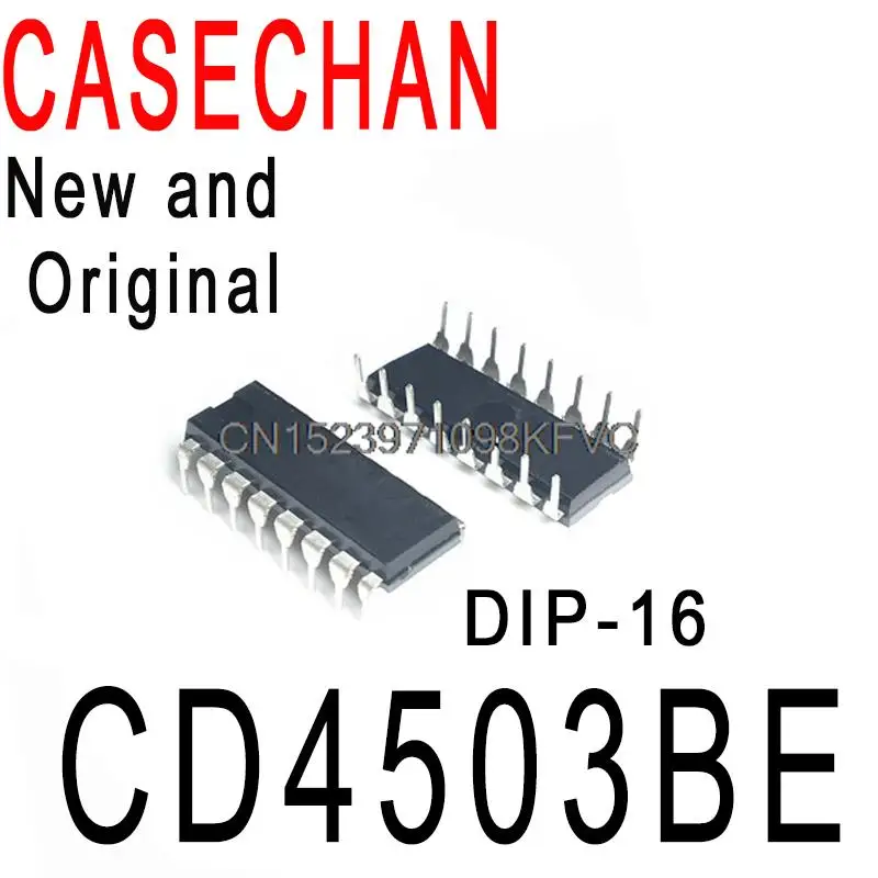 5PCS New and Original CD4503 DIP-16 Six Three-State Non-Inverting Buffer In Stock IC CD4503BE