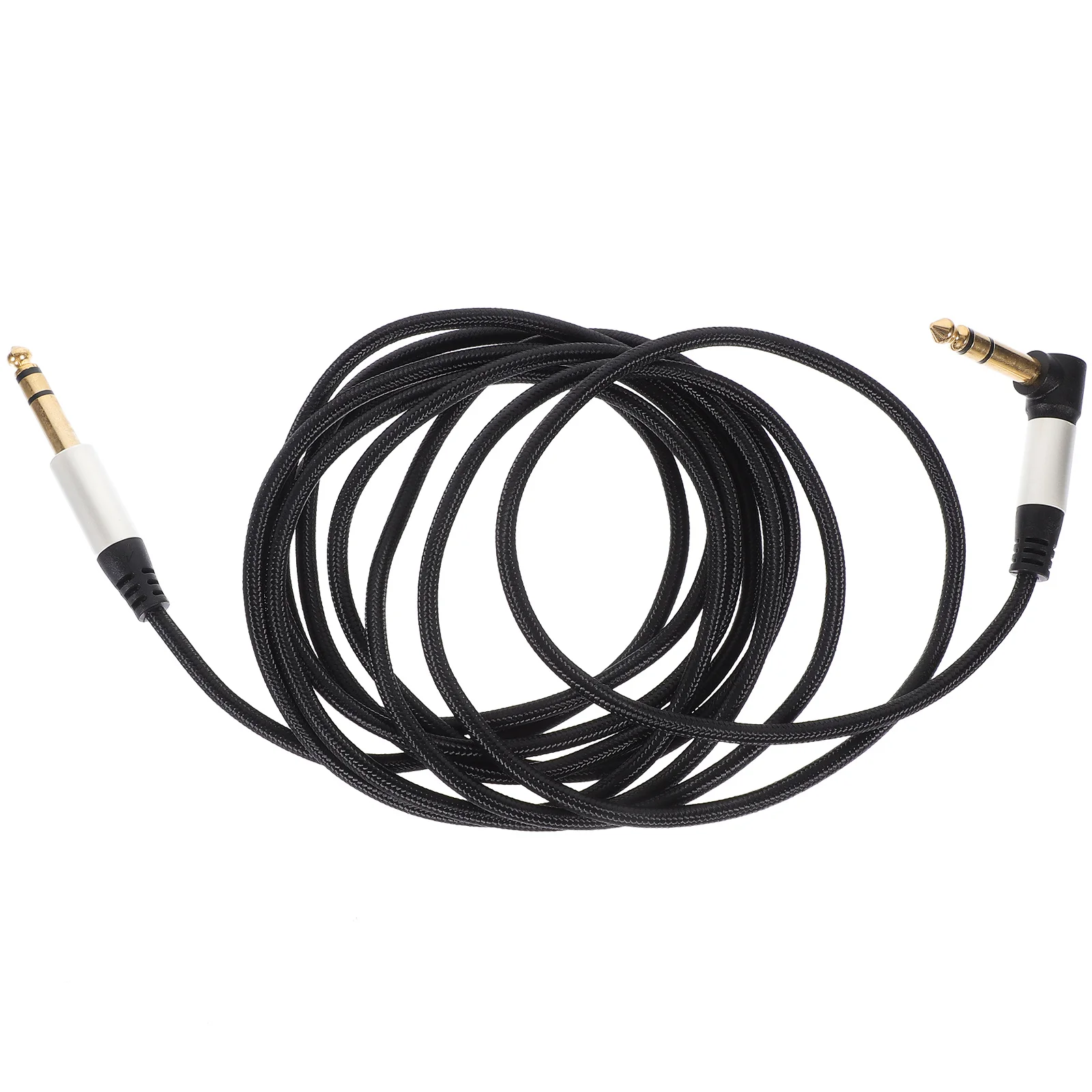 Cavo patch per chitarra da 6,35 mm maschio a maschio Cavo audio in materiale robusto e durevole per pedali effetti Microfoni Altoparlanti