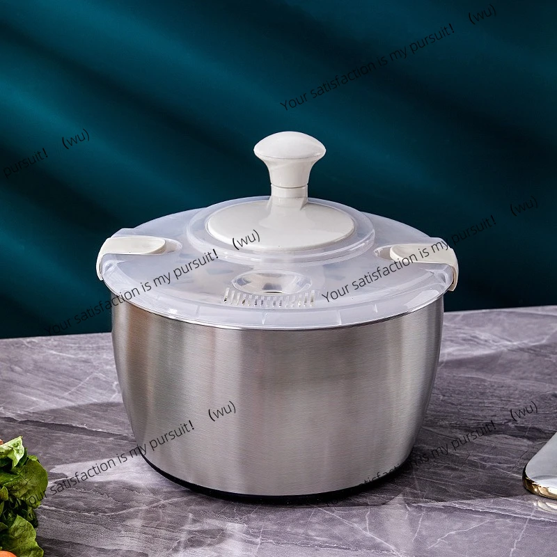 ZOCI-Stainless steel vegetable dehydrator does not wash vegetable basket kitchen supplies drain basket stainless steel egg basin