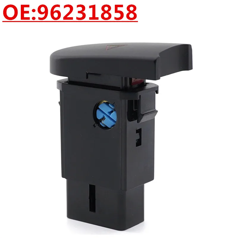 OE:96231858 adecuado para Daewoo Lanos luz de advertencia de peligro de automóvil doble Flash interruptor de emergencia botón de luz de alarma