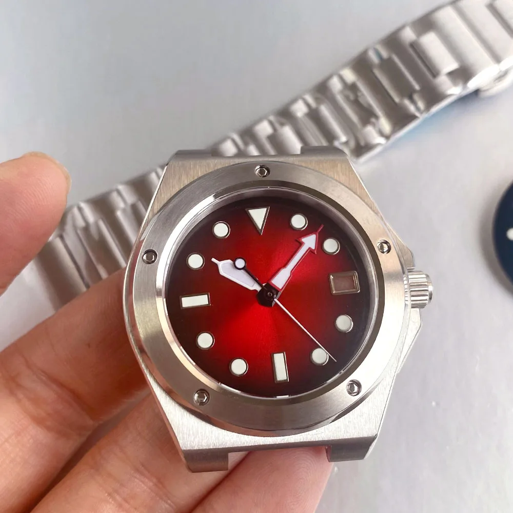 20atm-waterproof-40mm-sapphire-dive-watch-case-for-ingenieur-nh35-nh36-movement-men-watch-part-red-blue-dial-hand-steel-bracelet