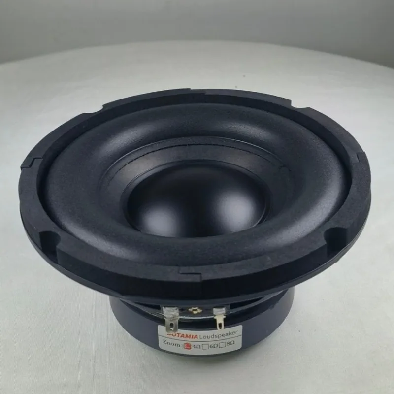 SOTAMIA 1Pcs 100W Power Subwoofer Speakker 6.5 Inch Woofer Speakers Bubble Edge Audio HIFI Music Sound Loudspeaker DIY Bookshelf