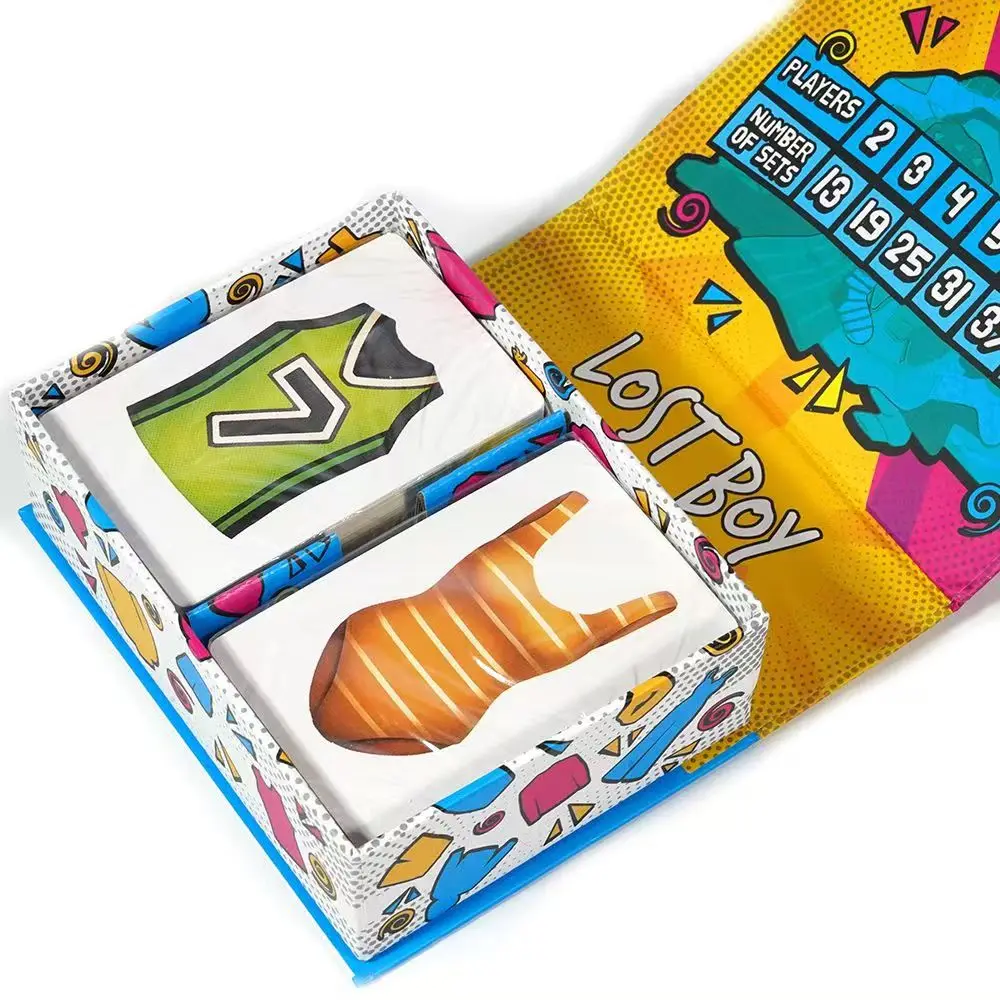 Juego de cartas para niños, juego de mesa de reunión, rompecabezas de cartas para padres e hijos, cumpleaños y Navidad