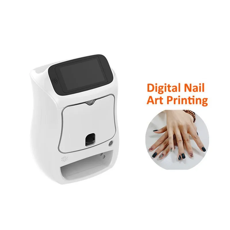 Creative automatic drying all-in-one nail art printing and painting printer