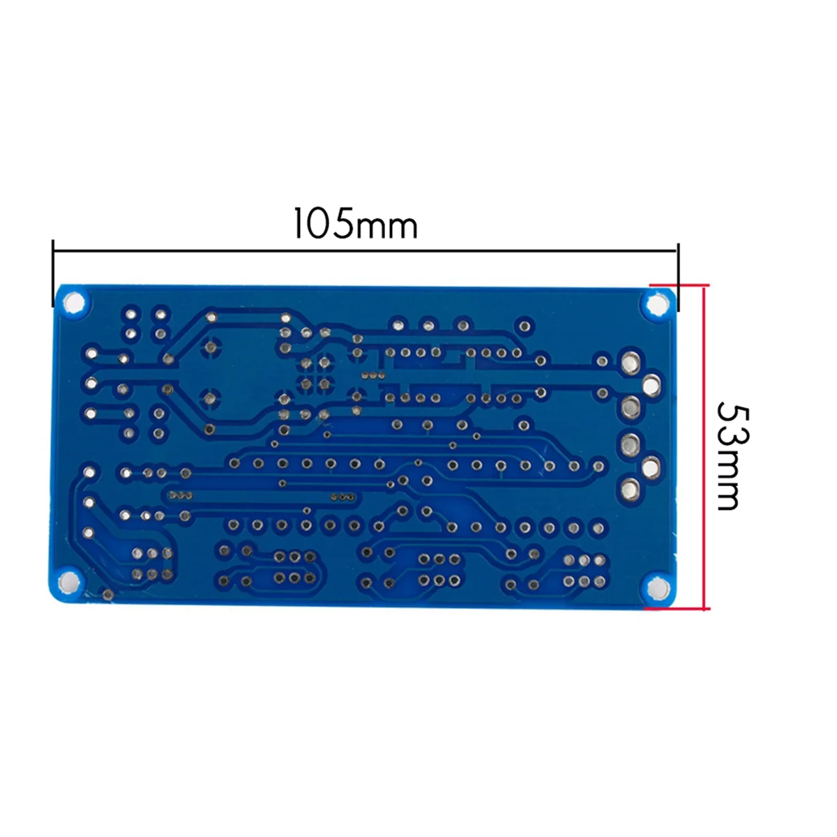 Amplifier NE5532 Preamp Preamplifier Volume Tone Control Finished Board Treble Midrange Bass EQ DIY Dual AC 12V - 18V