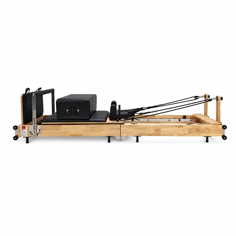YTYINFold Up Oak Foldable Bed Folding Wooden Pilates Reformer For Home