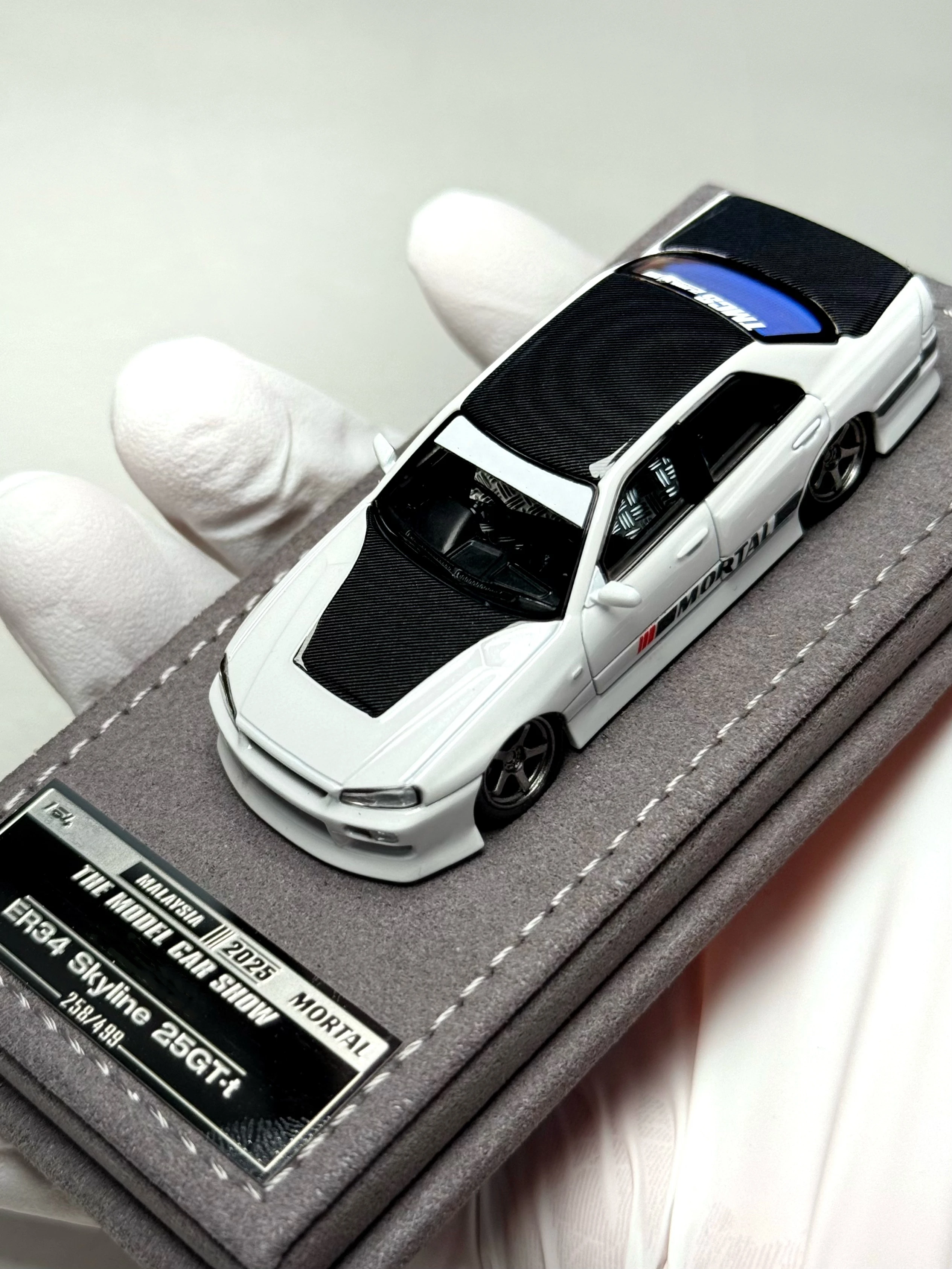 

Mortal 1:64 ER34 2025TMCS Diecast Model Car Resin Limited edition