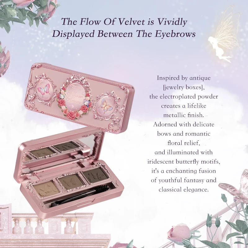 Flower Knows Midsummer Fairytales Collection Eyebrow Palette