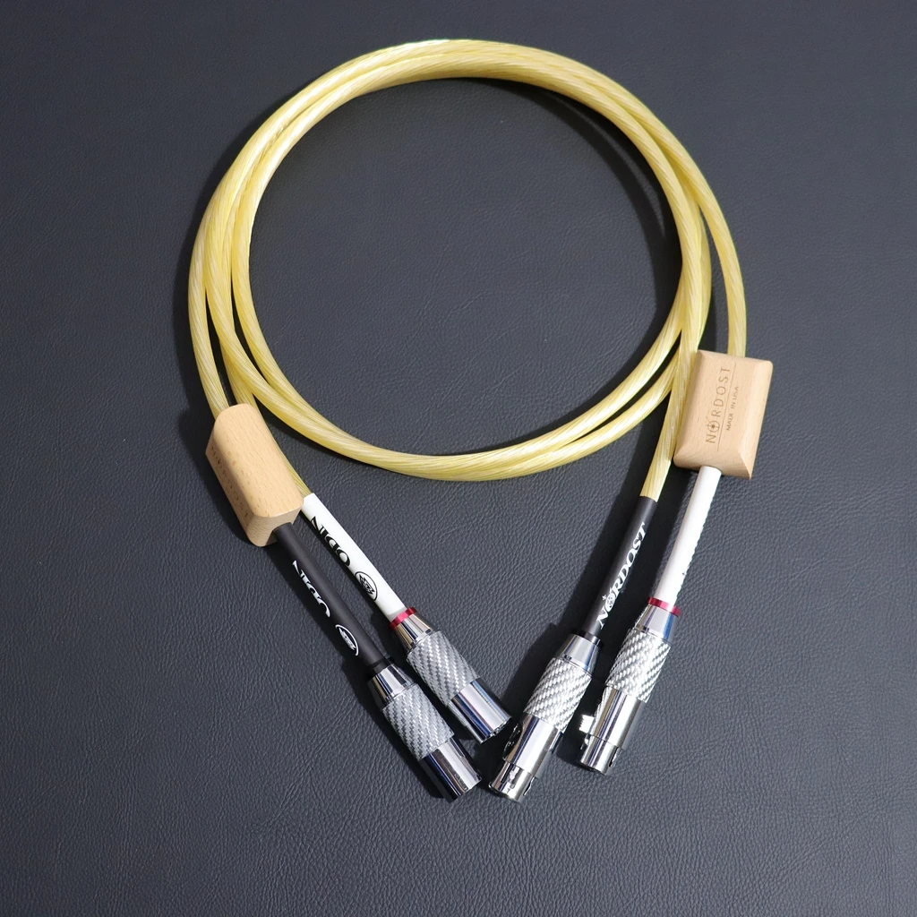 U.S. original Nordost ODIN Gold Audio Cable HIFI XLR To XLR Balanced line Audiophile grade Amplifier mix mixer Interconnect wire