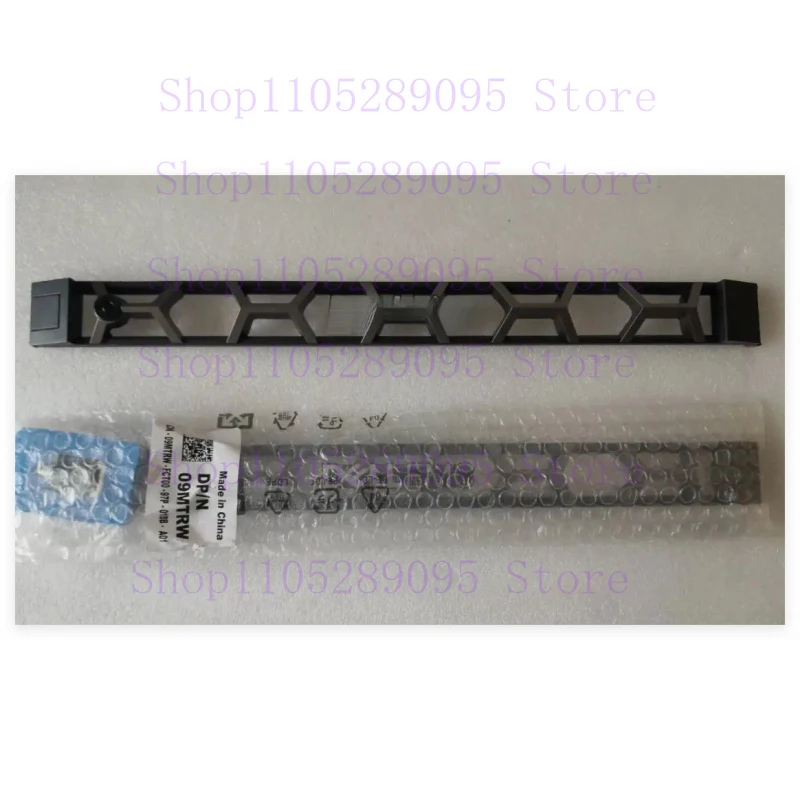 Original 9MTRW VXTRT Front Panel Bezel FOR Dell PowerEdge R640 R440 R340 09MTRW 0VXTRT EMC 1U Rack Server Bezel