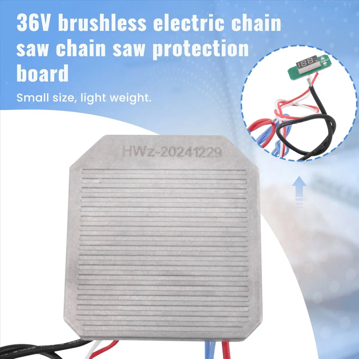 [N88R] 36V Brushless Electric Chain Saw Chain Saw Protection Board 16 Inch Lithium Battery Electric Chain Saw Control Board