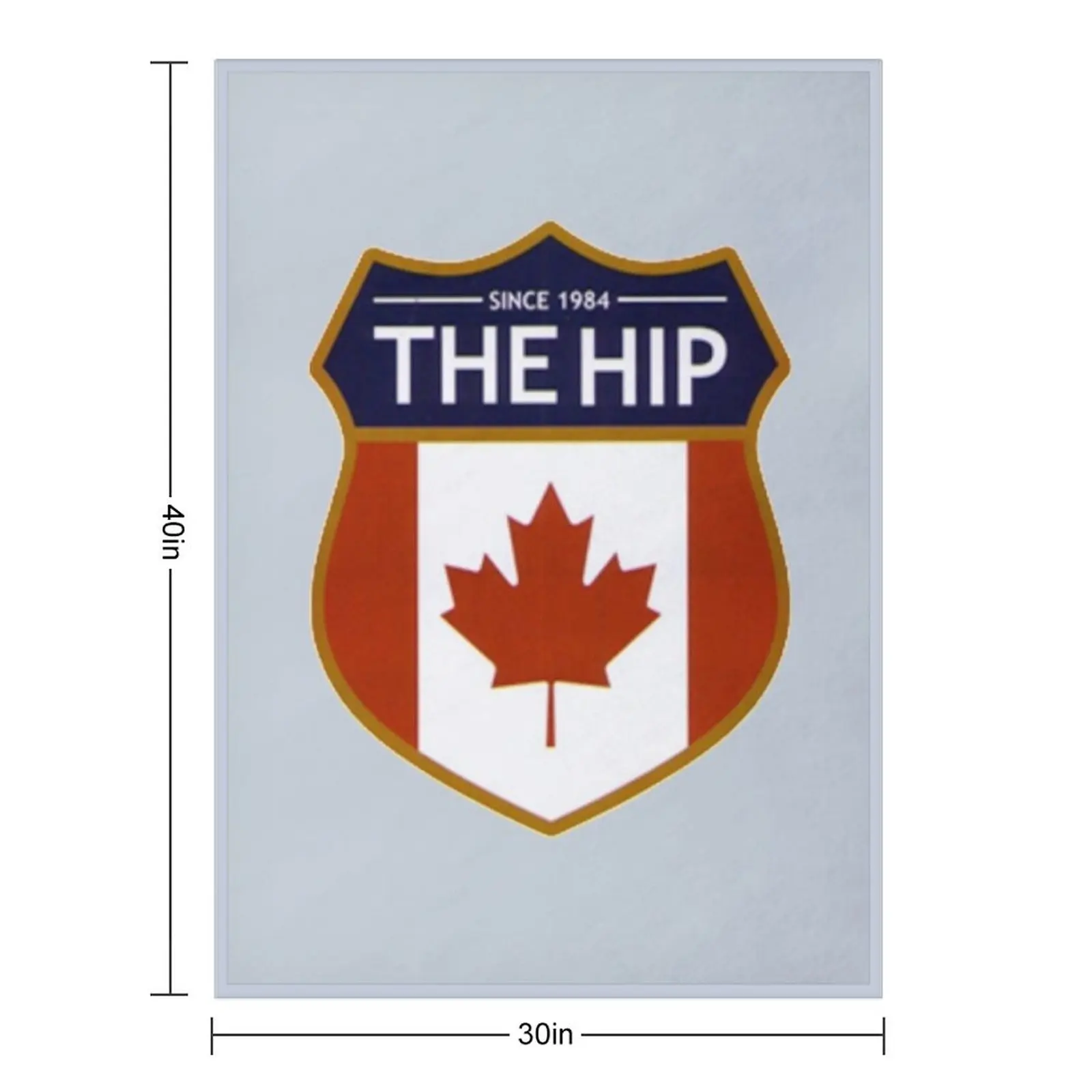 Tragically Hip Throw Blanket Plaid on the sofa Hairy Thermal Polar Blankets