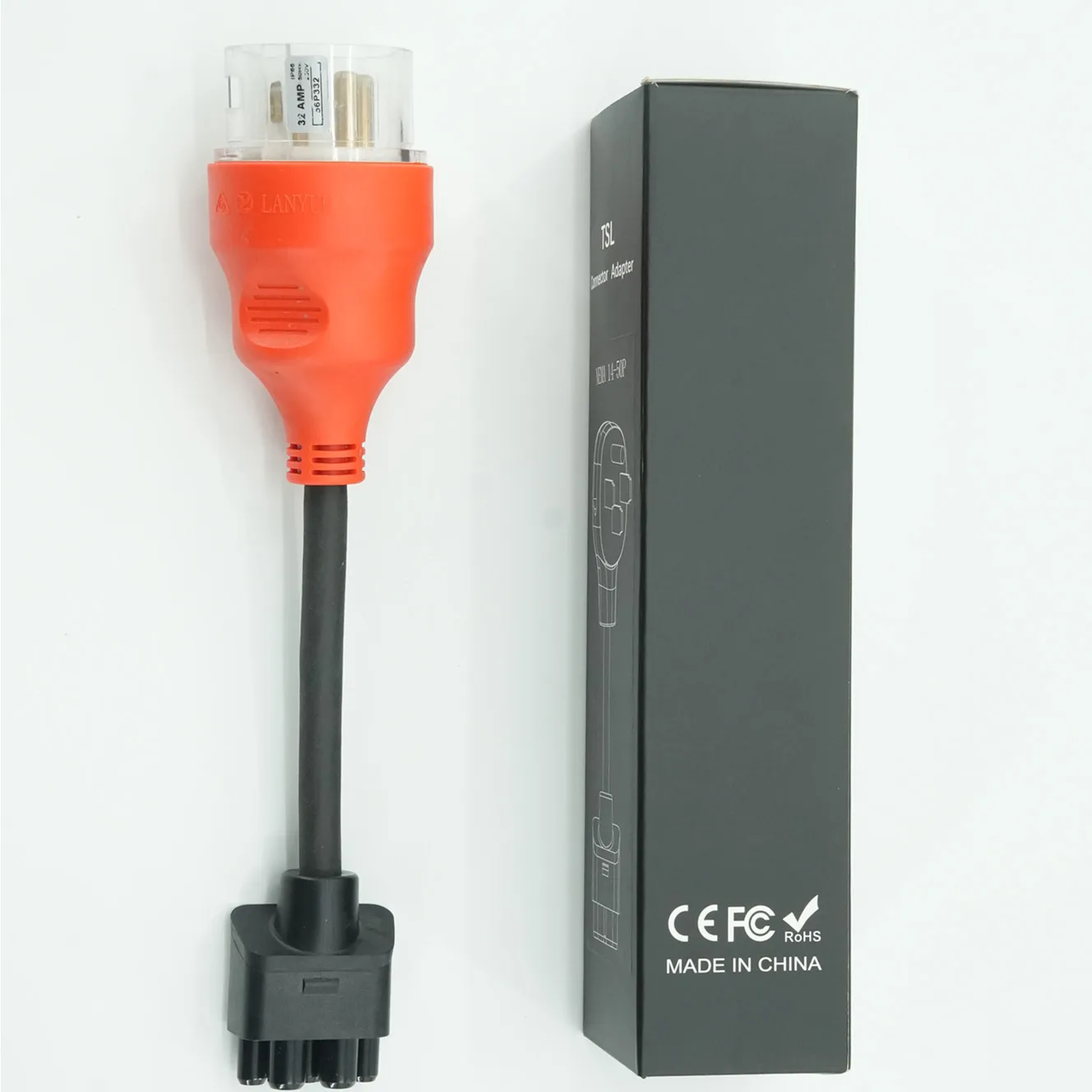 Model S,3,X,Y Gen 2 for Tesla Ev Charger Mobile Connector 32A250V Australian Industrial Plug Adapter