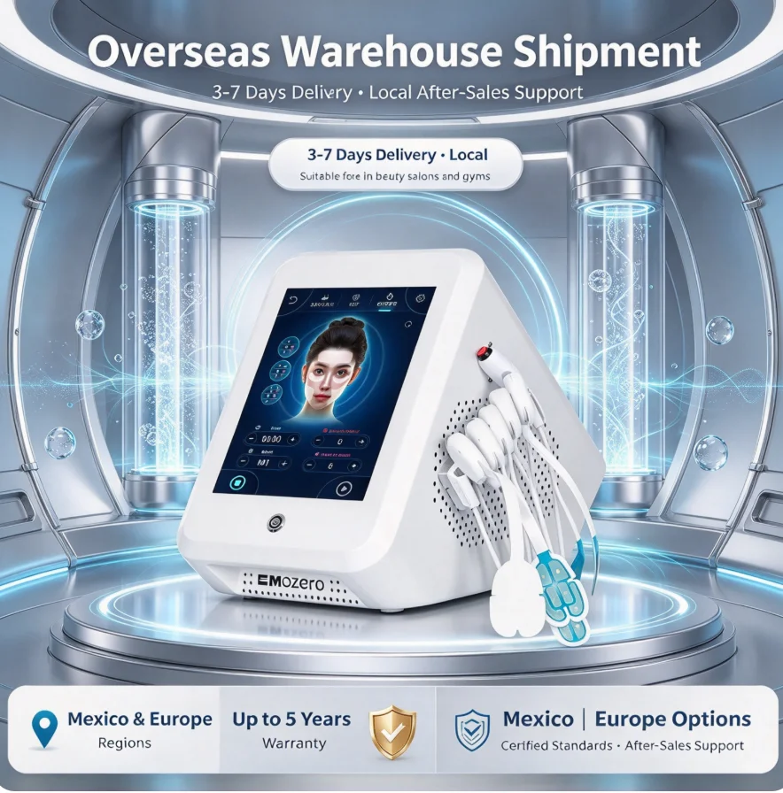 EMS RF Face Sculpting Machine Professional Face Lifting Stimulator Wrinkle Removal Skin Tightening Beauty Device