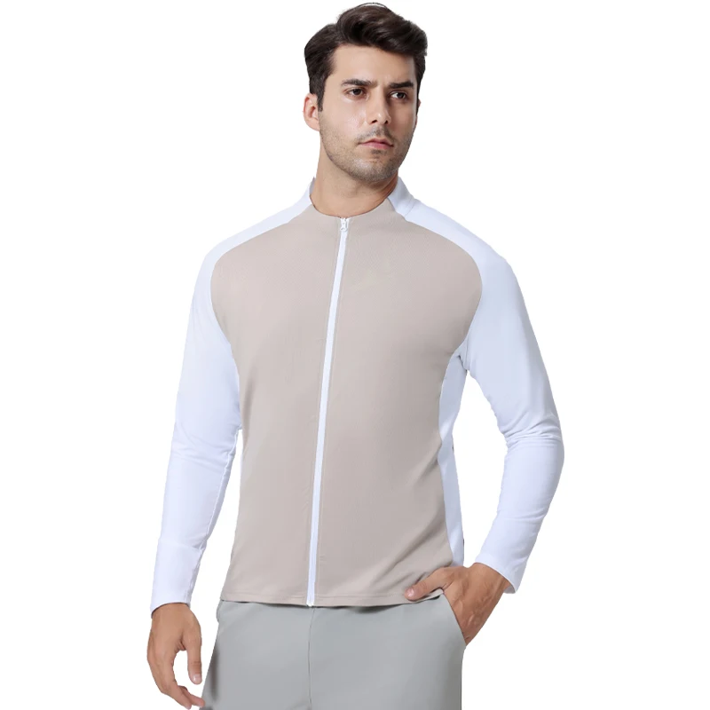 

Bodybuilding Elastic Long Sleeves Compression Fitness Trainer Exercise Workout Training Jogging Patchwork Running Sweatshirts