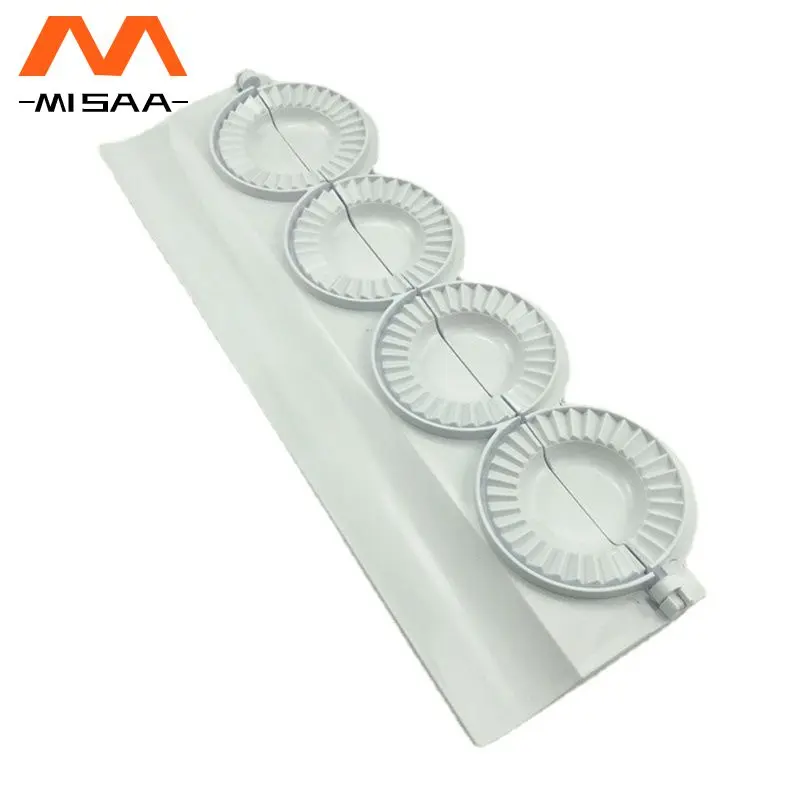 Baking Mold Easy To Use Increase The Speed Of Making Dumplings Unpatterned Concise Kitchenware Dumpling Maker Convenient Storage