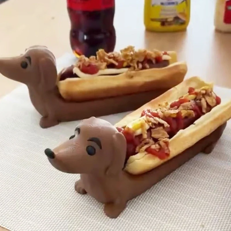 

Funny Hot Dogs Sushi Serving Tray Cute Dachshund Sandwiches Dinnerplate Dachshund Dinner Plate Home Desktop Decor Lovely Gifts