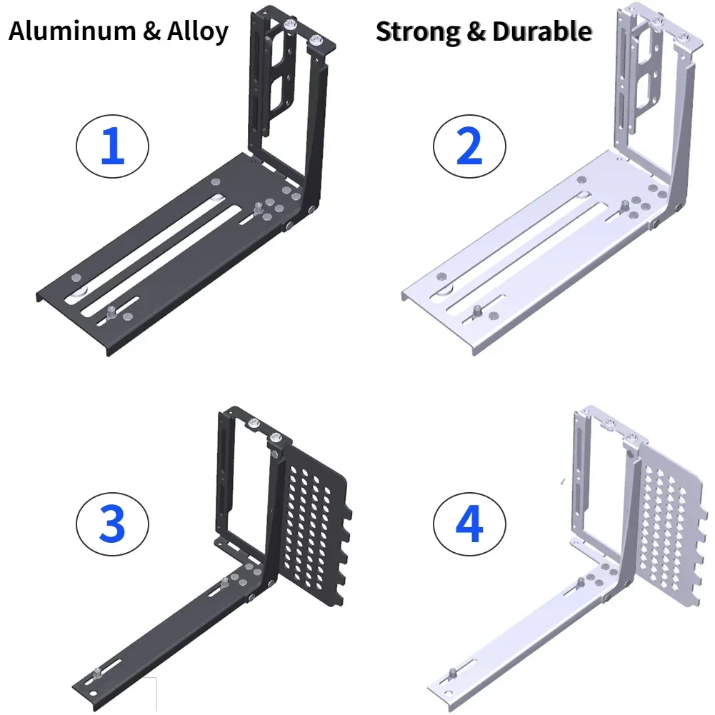 ADT Graphics Card Extension Cable Bracket Fixed Vertical Side Upright ATX Chassis PCI-E Built-in Conversion Steering Tow Bracket