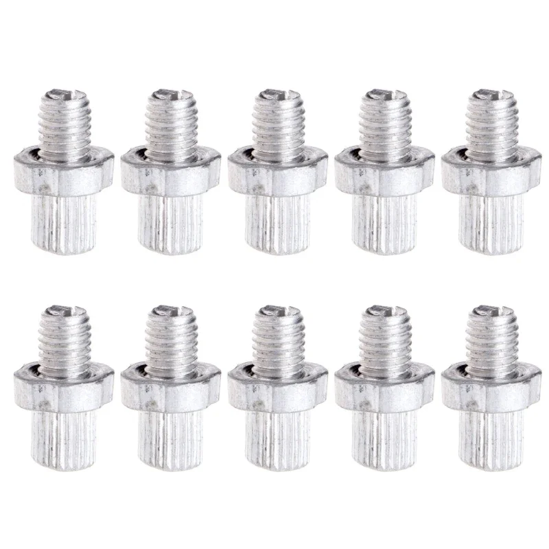 10Pcs Clucth Brake Cable Adjuster Screws Cable Handle Adjuster Nut Bolts Clutch Brake Part for Mountain Bike Motorcycle