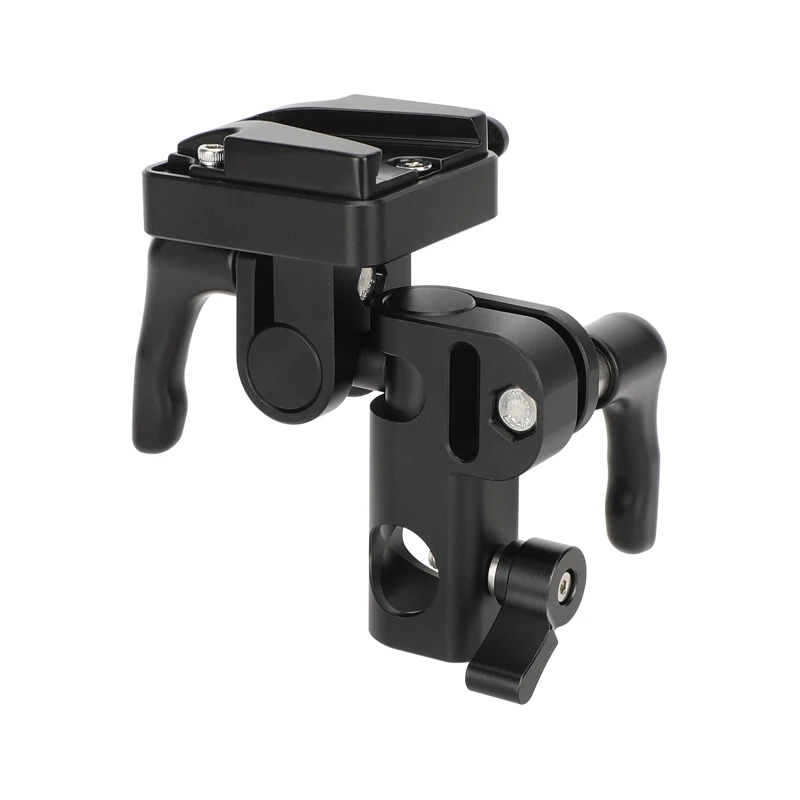 

CAMVATE Quick Release V-Lock Mount to C-Stand/Baby Pin Adapterc