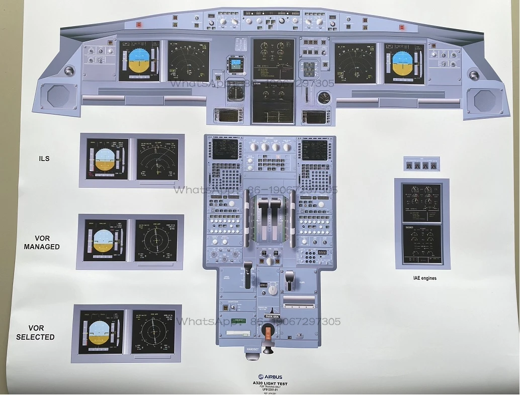 

Product Recommendations A320 Simulator, Cockpit Map, Training Wall Chart 91 × 63.6CM