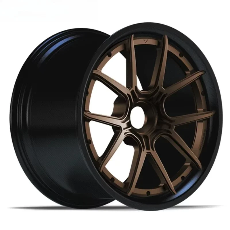 Carbon Fibre Wheel Hub Design Your Own Wheel for 458 488 Aston Martin Db9 Db11 Dbs Rapide 18-21 Inch
