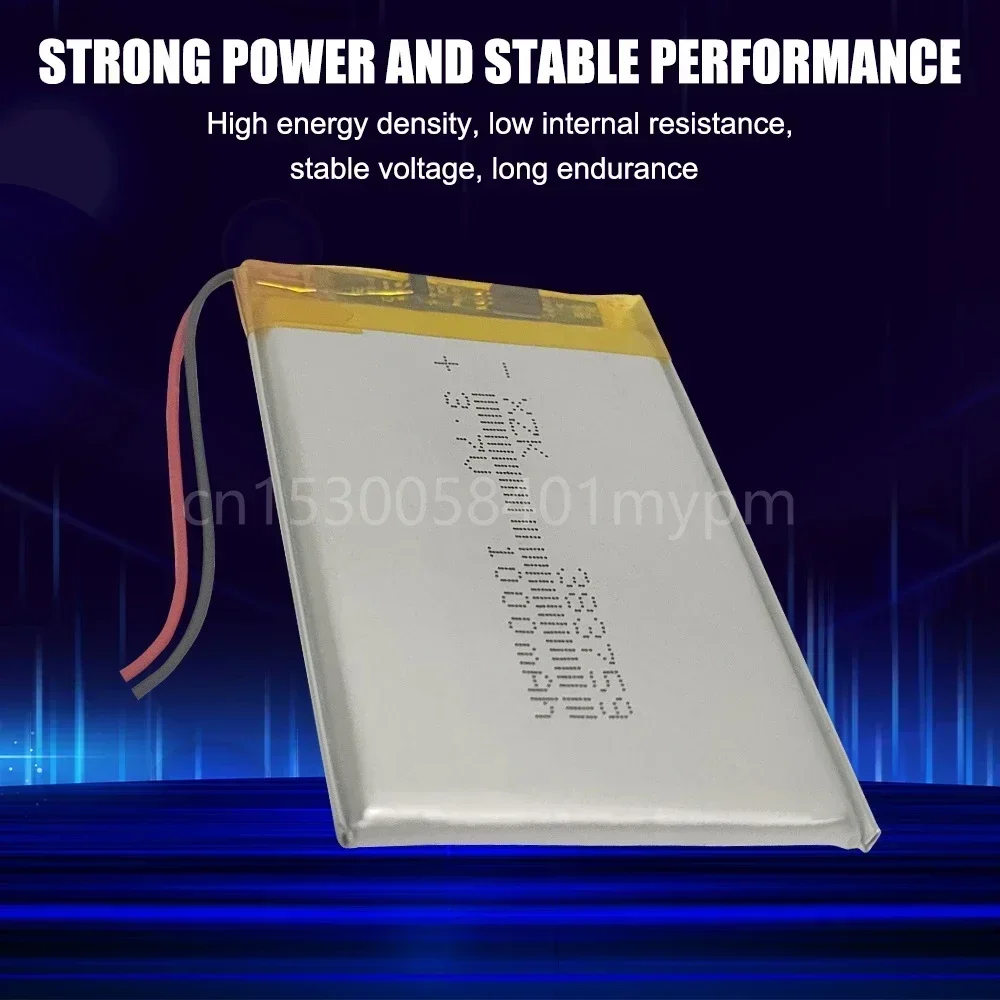 383759   Литий-полимерная аккумуляторная батарея 3,7 В, 1000 мАч для DVD, КПК, игрушечного планшета, ручка для записи, внешний аккумулятор, Bluetooth-гарнитура, литий-полимерный элемент