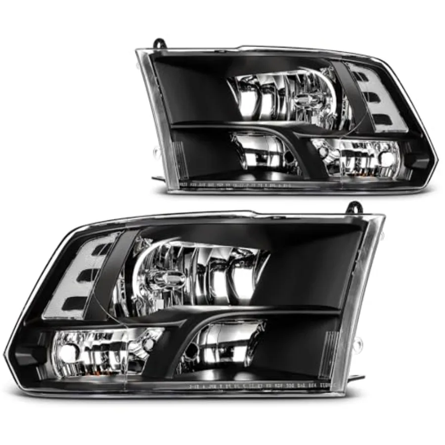 

Headlight Assembly Pair Replacement For 0910 for Dodge for Ram 1500 for Ram 4500 1118 for Ram 5500