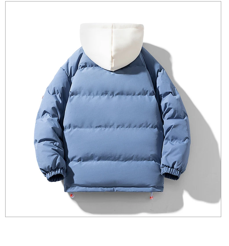 Winter Wattierte Jacke Frauen Patchwork Verdickt Winddicht Reise Casual Mäntel Männer Warme Bequeme Camping Mode Sport Jacke – Detail 15