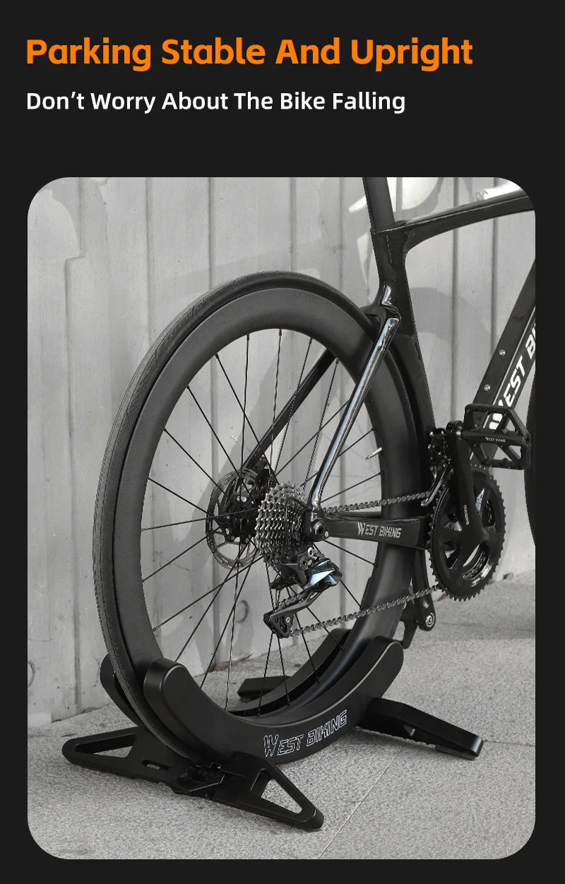 WEST BIKING Lokaler Versand Verstellbarer Fahrradständer MTB Rennrad Indoor-Garagenlagerständer Fahrrad-Reparaturständer Fahrradzubehör – Detail 9