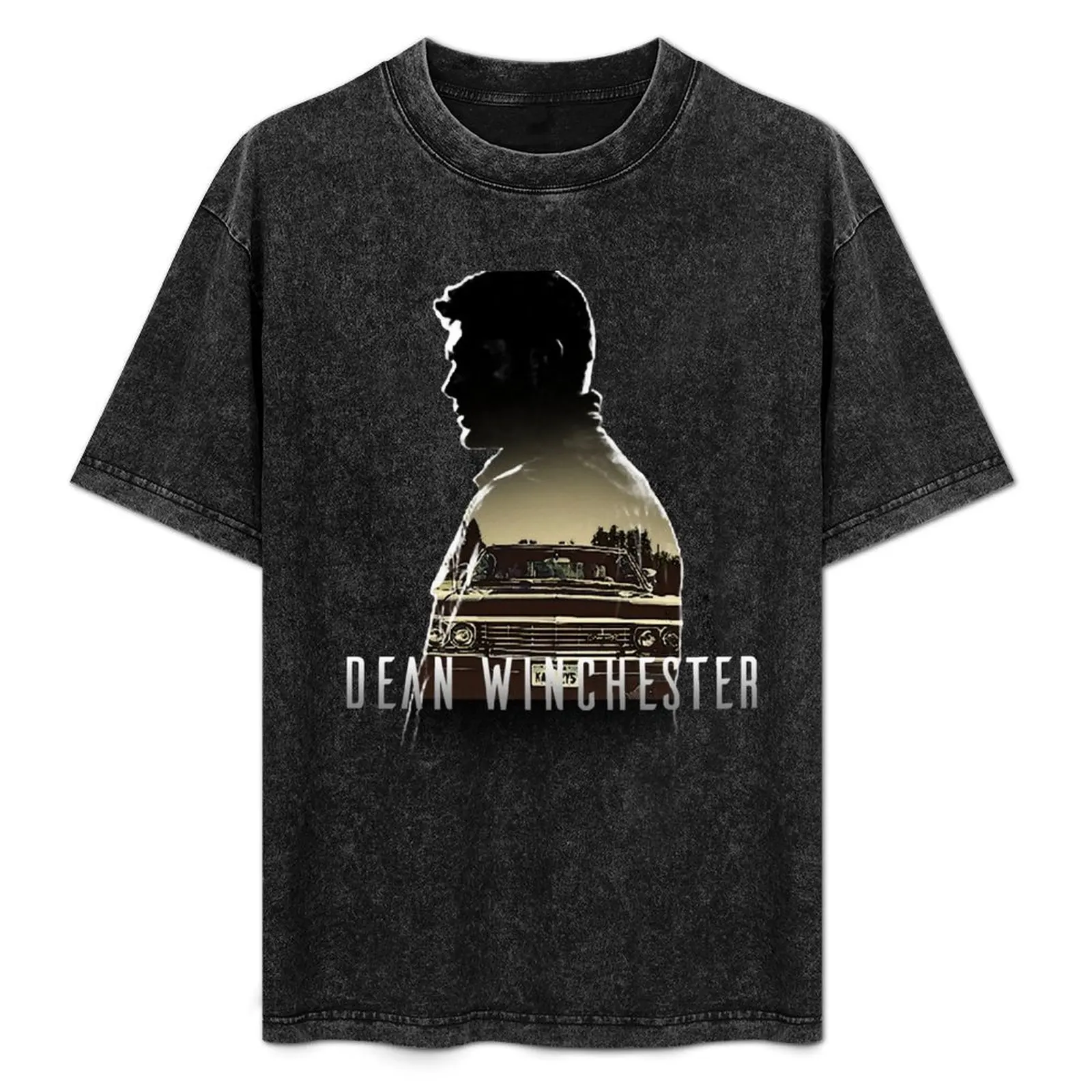 

Dean Winchester's Shadow (Type 2) T-Shirt Comfortable Work Wear Tee