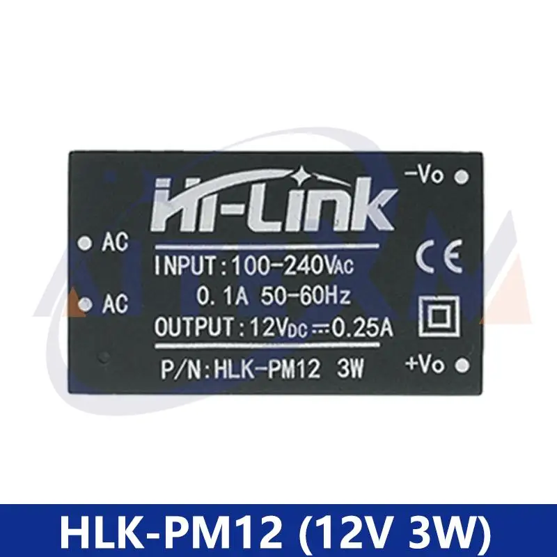 HLK-PM01 HLK-PM03 HLK-PM12 AC-DC 220V to 5V/3.3V/12V Mini Power Supply Module Intelligent Household Switch HLK-5M05