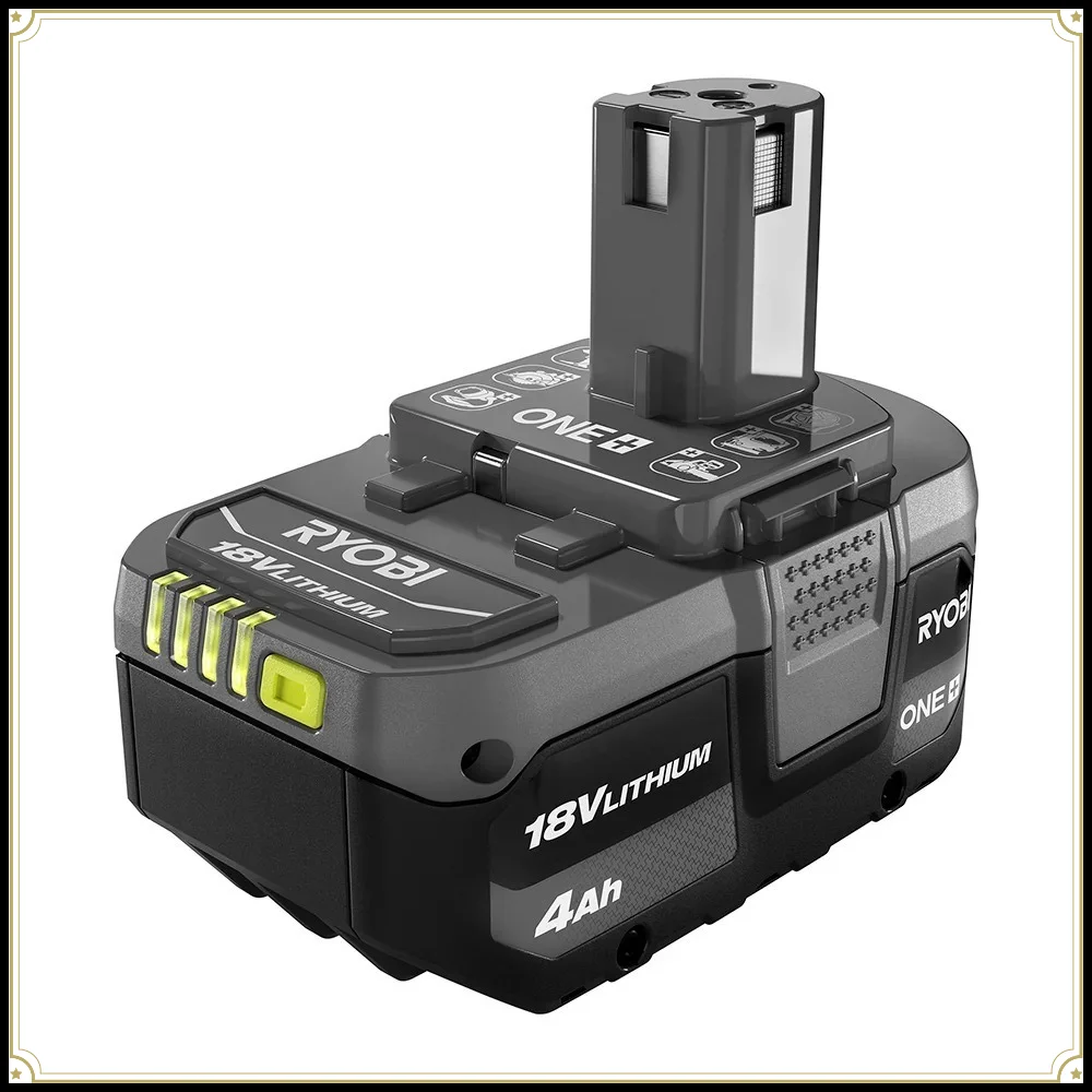 4000mAh/6000mAh/8000mAh 18V Rechargeable Lithium Battery for Ryobi P108 P117 Cordless Power Drill Tools