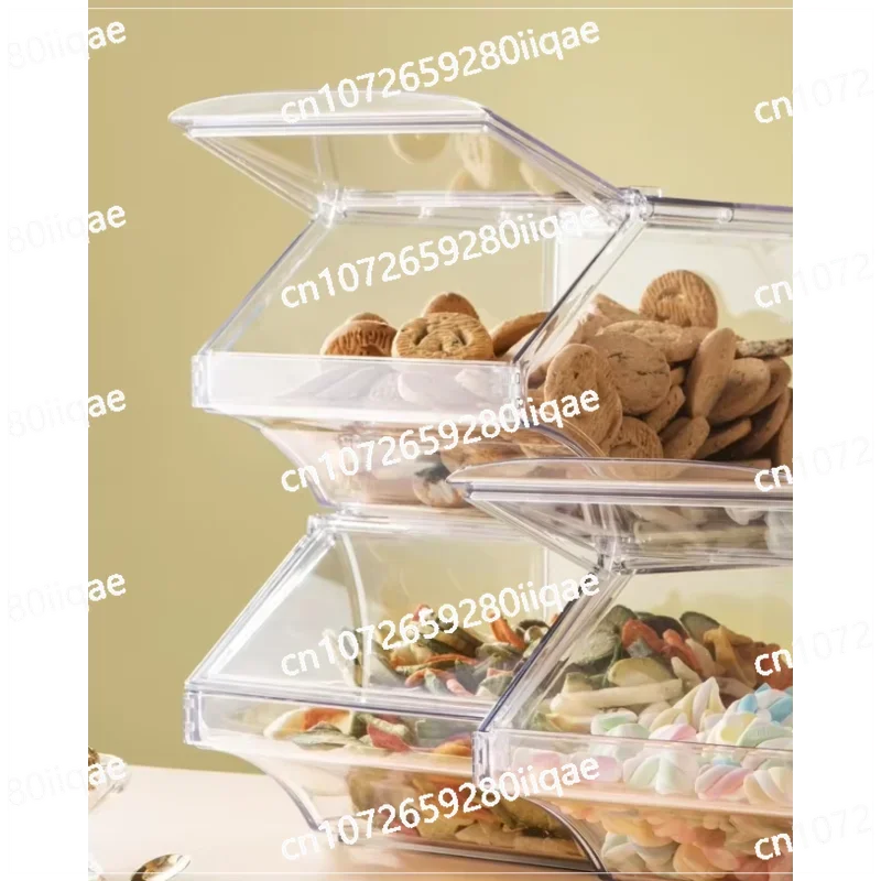 Pick and mix bulk acrylic grains cereals confectionery nuts display food dispensers storage containers/boxes/cartons