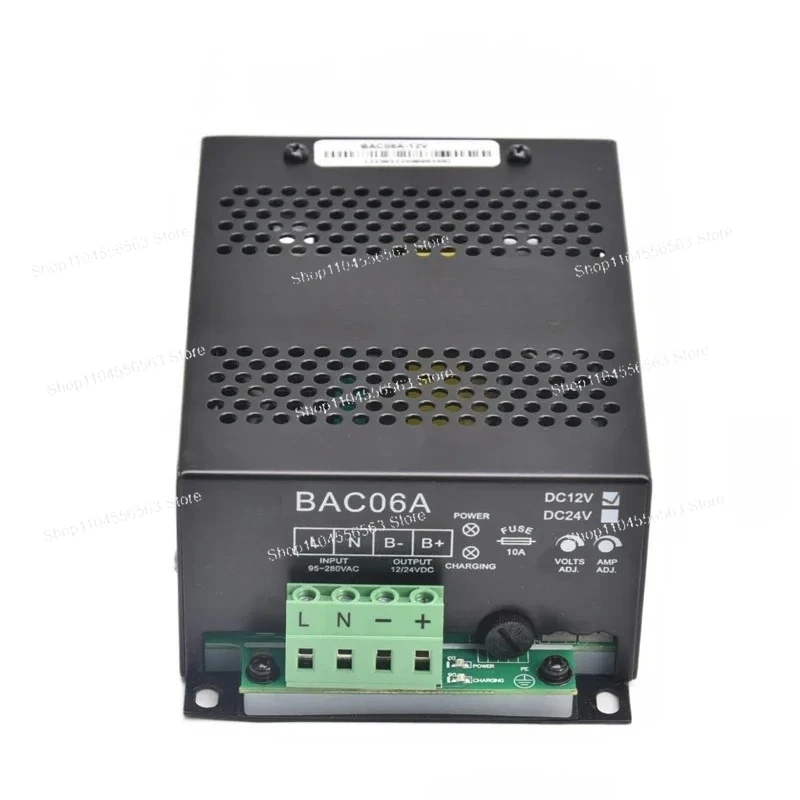 Smartgen BAC06A 12V/24V Intelligent Float Charger for Diesel Generators