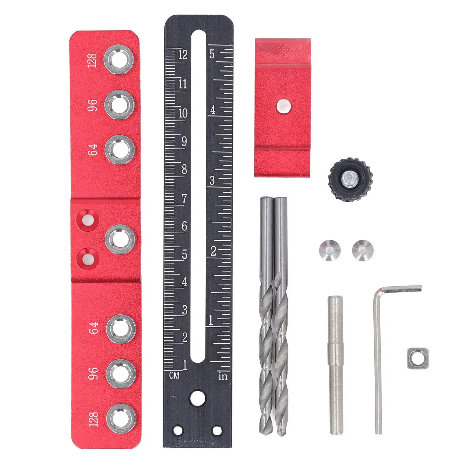 Aluminum Alloy Cabinet Hardware Jig - Easy Installation, Anti-Corrosive Template Tool for woodworking