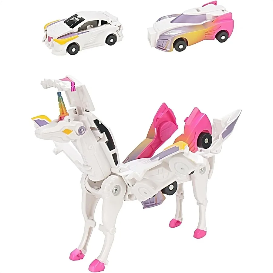 

Ultimate Transforming Car Toy Collision to Magical s2Pcs Transforming CarRobot for Automatic Deformation of Magnetic Connectio