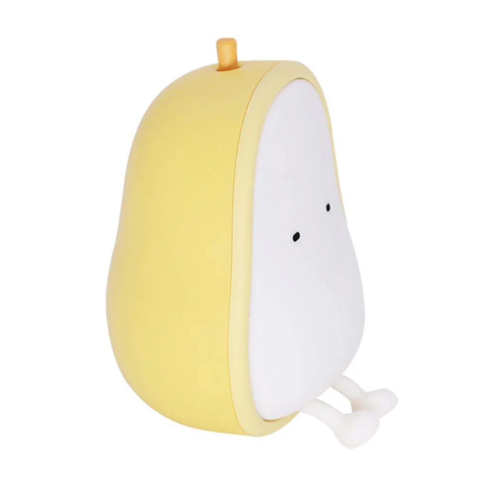 عكس الضوء الكمثرى على شكل ضوء الليل USB قابلة للشحن الدافئة Led مصباح لغرفة النوم الحضانة سطح المكتب الإضاءة الزخرفية مصباح غرفة صغيرة #6