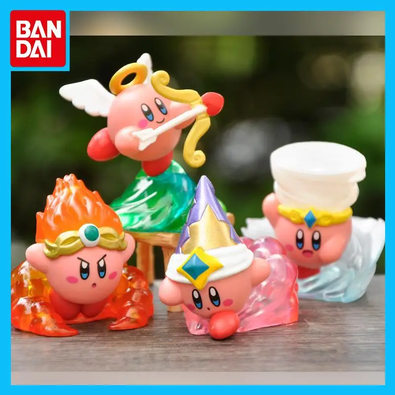 

Bandai Original Kirby Anime Figure Gashapon Cute Modelling Replication Ability 2 Action Figure Toys for Boys Girls Kids Gift