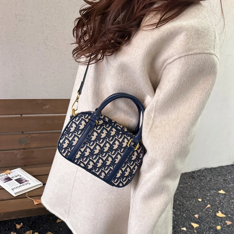 حقيبة كتف جاكار، محفظة كروس واسعة بمقبض علوي، حقيبة نسائية كاجوال من اليوم إلى الليل، حقيبة حبال متعددة الاستخدامات، بسيطة