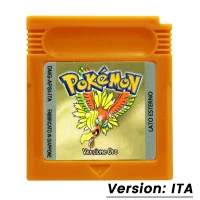 GBC-Spielkassette Pokemon Blau Kristall Gold Grün Rot Silber Gelb mit Mehrsprachiger 16-Bit-Videospielkonsolenkarte
