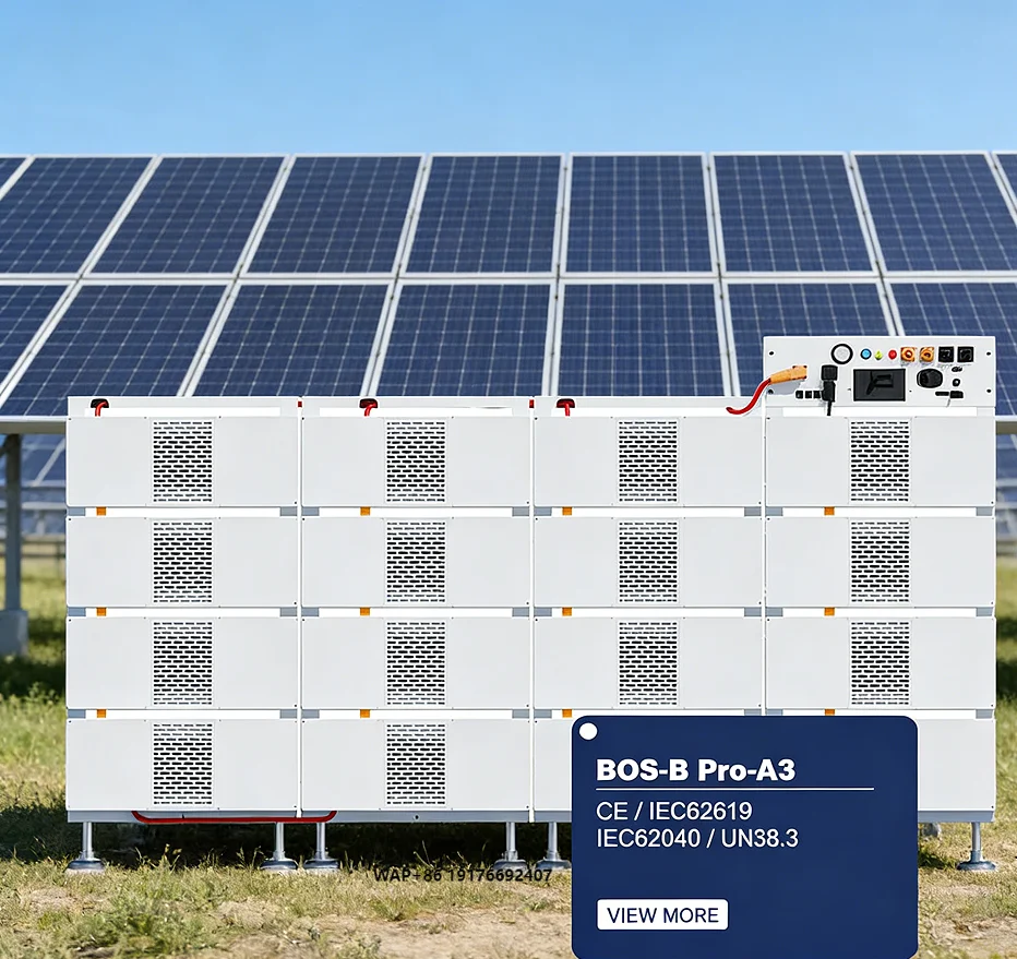 Deye BOS-B Pro-A3 High-Voltage Battery | 241.15kWh 314Ah C&I Energy Storage | High-Efficiency Long Cycle for Solar Power Systems