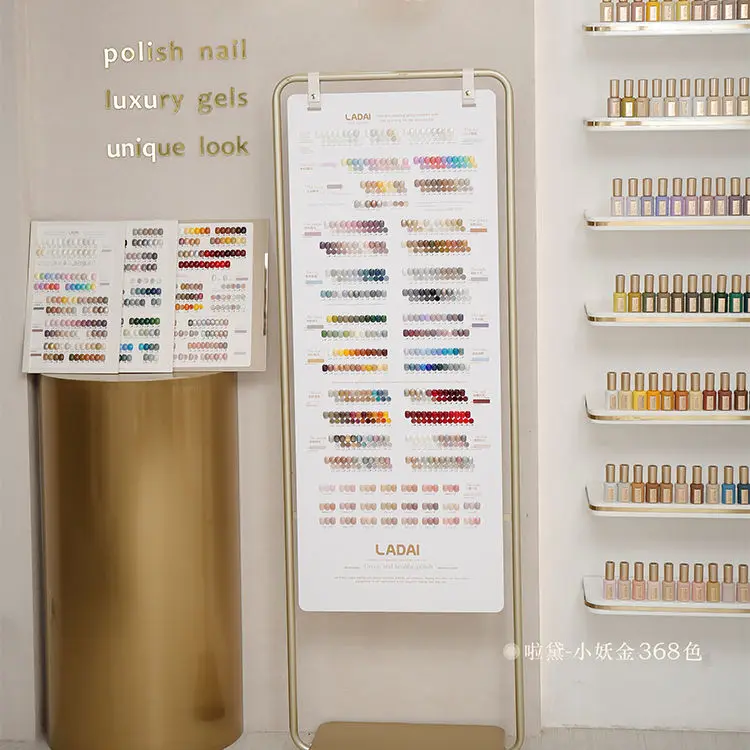 

OUBOLI LADAI 368 Colors Gel Nail Polish Set 15ml Easy Soak off Professional Nail Kit for Salon Use