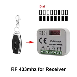 ERREKA LUNA2 LUNA3 ERREKA RESON1 RESON2 433.92mhz remote control garage door opener gate control Control fixed code receiver
