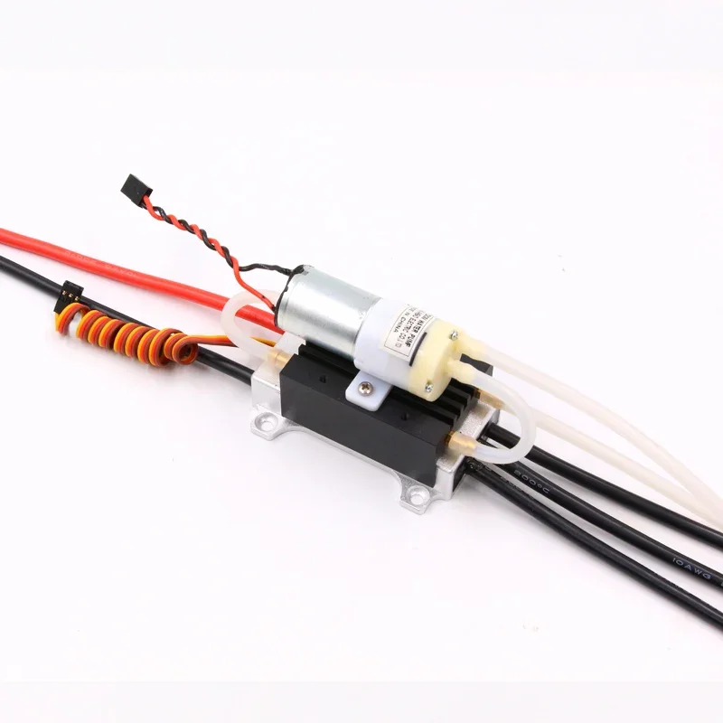 6S /24V /100A automatic water cooling two-way brushless ESC metal shell waterproof drive remote control boat accessories